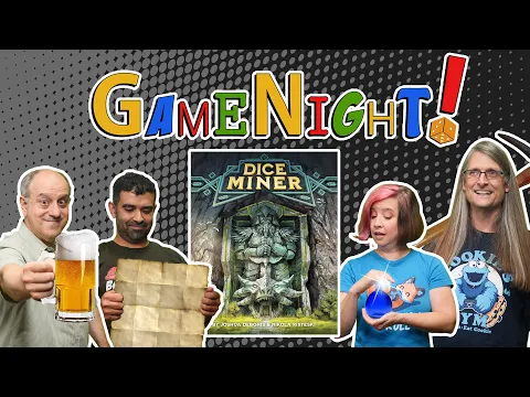 Dice Miner - GameNight! Se9 Ep19 - How to Play and Playthrough