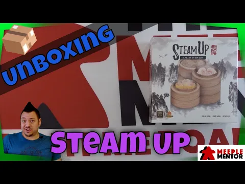 Meeple Mentor Unboxes Steam Up: A Feast of Dim Sum