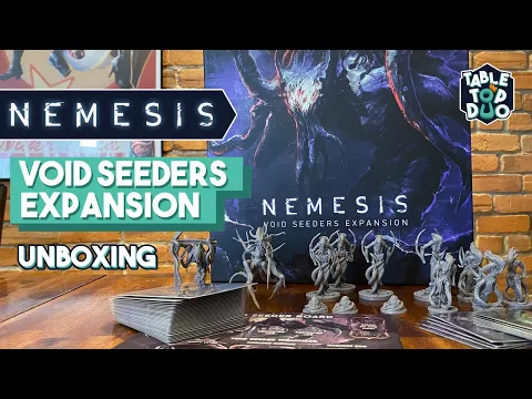 Void Seeders Expansion Unboxing Nemesis Board Game (Awaken Realms - Wave 1 Nemesis Lockdown)