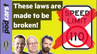Road rules & laws that need to be cancelled!: Sensible speed limits now! CarsGuide Podcast #233