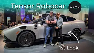 Tensor Robocar Level 4 Coming The Year! CES 2026 First Look