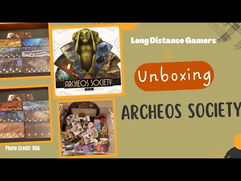 Archeos Society: Unboxing