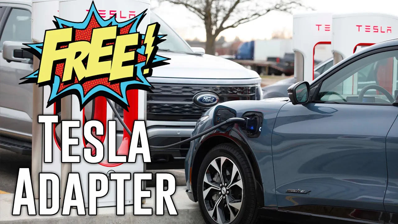 FREE! Tesla Adapter from Ford for Mach-E & Lightning owners!