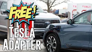 FREE! Tesla Adapter from Ford for Mach-E & Lightning owners!