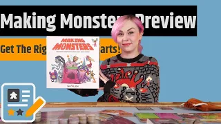 Making Monsters Preview - Mad Science, Monster Mayhem and Monsteriffic Puns!