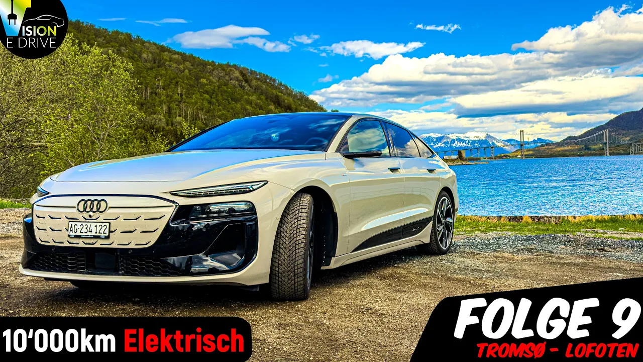 Hassen uns die Lofoten? Sturm und Regen bei 5°C... - XXL Audi A6 e-tron Roadtrip - Folge 9