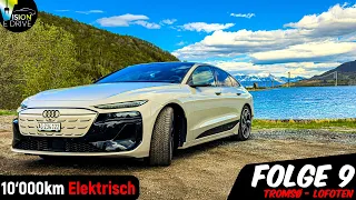 Hassen uns die Lofoten? Sturm und Regen bei 5°C... - XXL Audi A6 e-tron Roadtrip - Folge 9