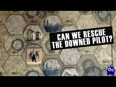 Trench Raid Mission Gameplay Episode 1 | World War 1 Solo Tactical Wargame | Compass Games