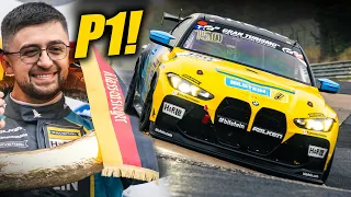 P1!!! Our EPIC LAST DANCE with BMW M4 GT4! // Nürburgring