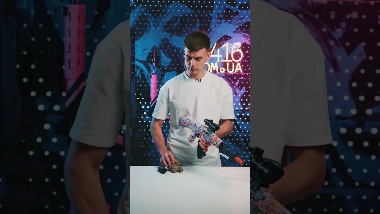 Дитячий Іграшковий Автомат Гель Бластер на Орбізах AK-47 G700-4