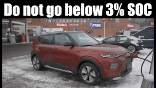 Kia e-Soul Winter Range, Efficiency & Charging Test!