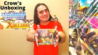Crow's unboxing Digimon card game BT9 X record