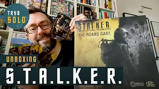 S.T.A.L.K.E.R. The Board Game | unboxing