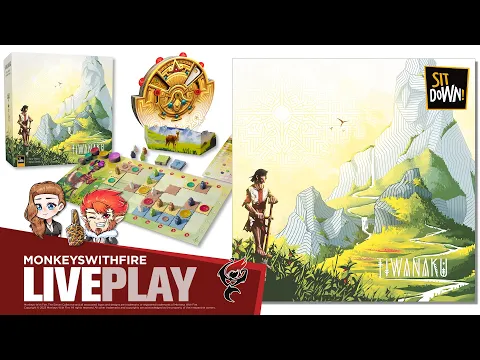 TIWANAKU || SIT DOWN! GAMES || BOARD GAME LIVE PLAY