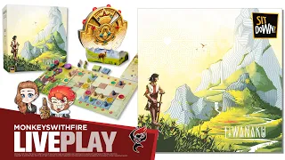 TIWANAKU || SIT DOWN! GAMES || BOARD GAME LIVE PLAY