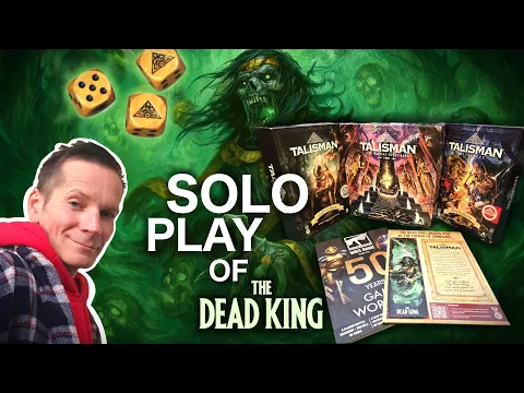 TALISMAN - The DEAD KING | SOLO Playthrough ‍️