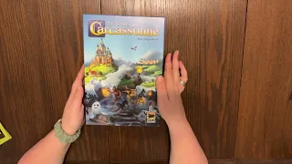 Mists over Carcassonne - What's in the box - Unboxing and Reboxing