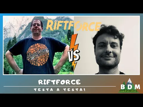 Riftforce - unboxing e testa a testa con l'autore (gameplay)