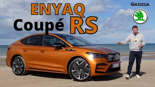 Er det her i virkeligheden det RIGTIGE Enyaq valg?🤔 1 uge i Skoda Enyaq Coupe RS iV
