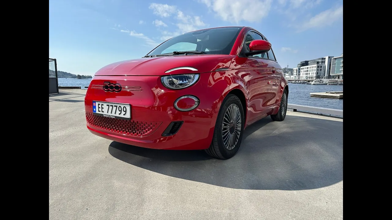 Test av Fiat 500 RED - ikonisk bil i spesialutgave
