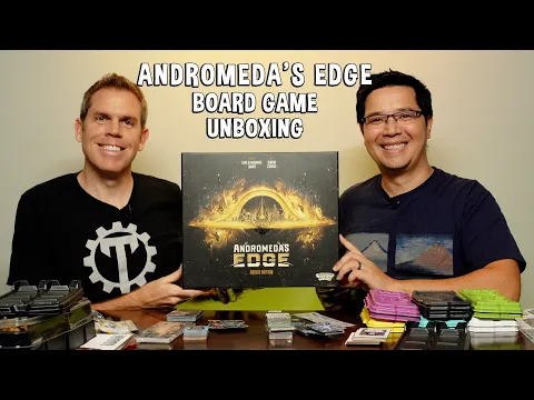 Unboxing Andromeda's Edge - Science Fiction Board Game