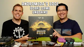 Unboxing Andromeda's Edge - Science Fiction Board Game
