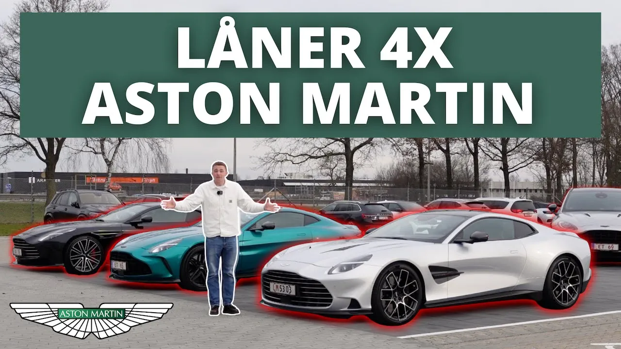 Aston Martin låner mig biler for 20 millioner kroner!!