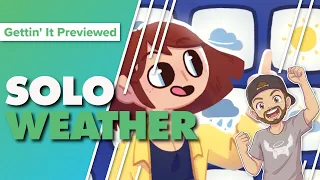 The Daily Weather | Kickstarter Preview Solo Playthrough and First Impressions