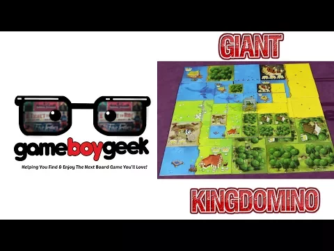 GIANT Kingdomino Review with the Game Boy Geek