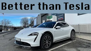 Porsche Taycan 4 Cross Turismo Motorway Range Test