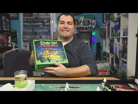 Painting Scooby-Doo The Board Game Ghost Clown