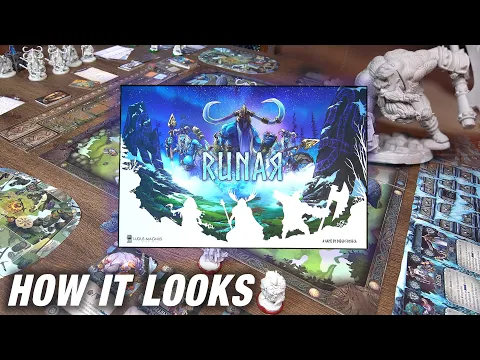 RUNAR - first look and Detailed Unboxing ( On Table: High Quality 4K )