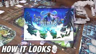 RUNAR - first look and Detailed Unboxing ( On Table: High Quality 4K )