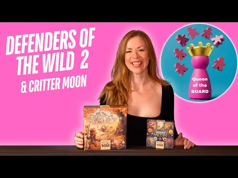 Defenders of the Wild 2nd Edition - Kickstarter Preview Board Game - solo