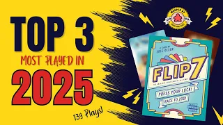 Top 3 Board Games I Actually Played the Most in 2025