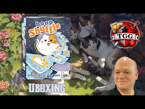 boop Shuffle Board Game Unboxing | Pocket-Sized Cat Strategy Game