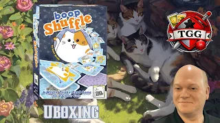 boop Shuffle Board Game Unboxing | Pocket-Sized Cat Strategy Game