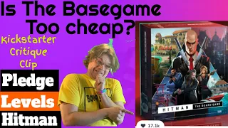 Hitman: The Board Game Pledge Level Analysis - Kickstarter Critique Clip