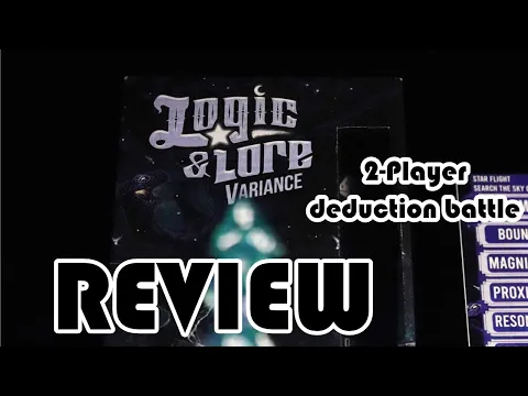 Logic & Lore: Variance - 2-player deduction card game review