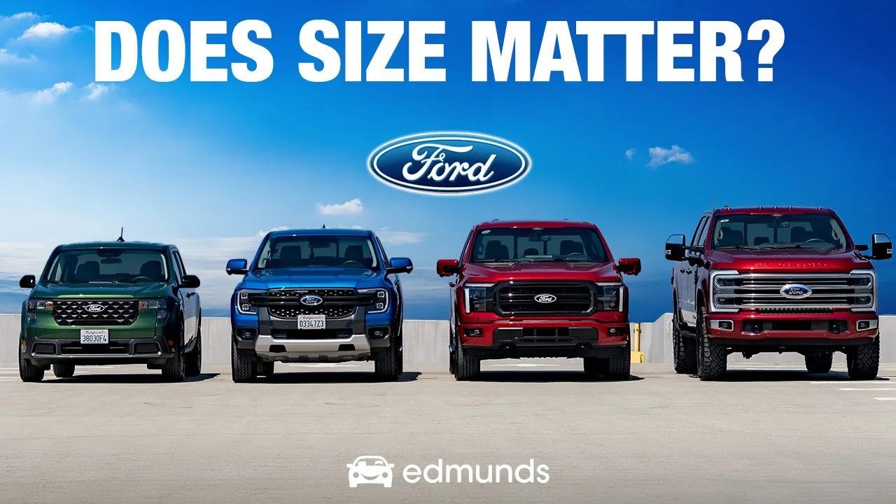 How Much Truck Do You Need? | Ford Maverick vs. Ford Ranger vs. Ford F-150 vs. Ford F-250
