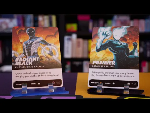 Trying out the Massive-Verse Fighting Card Game starter set