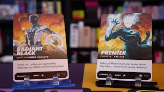 Trying out the Massive-Verse Fighting Card Game starter set