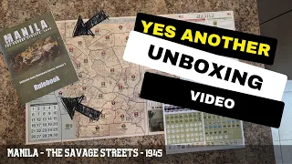 Manila - The Savage Streets - 1945: UNBOXING
