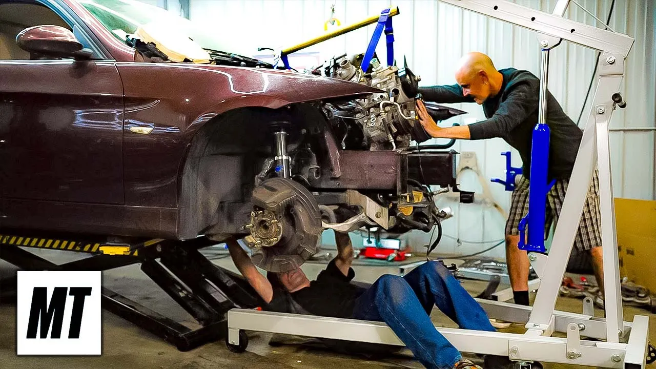 Finishing the 6 Liter LS BMW | Car Craft E90 Drift Wagon Build Ep 2 | MotorTrend
