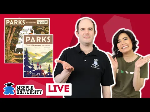 Parks and Wildlife Expansion - LIVE Playthrough Board Game & Giveaway