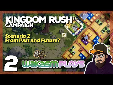 Kingdom Rush Rift In Time - Board Game🧙 Solo Scenario 2 -  From Past and Future? - Iron Mode?!