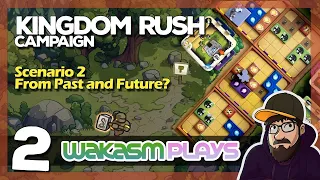 Kingdom Rush Rift In Time - Board Game🧙 Solo Scenario 2 - From Past and Future? - Iron Mode?!