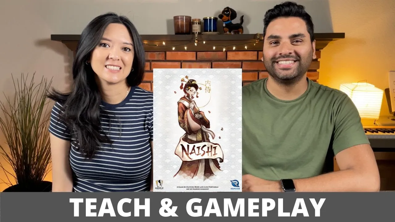 Naishi - Board Game Teach & Playthrough