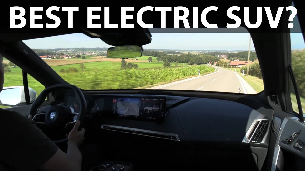 BMW iX50 review in Germany part 2