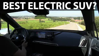 BMW iX50 review in Germany part 2